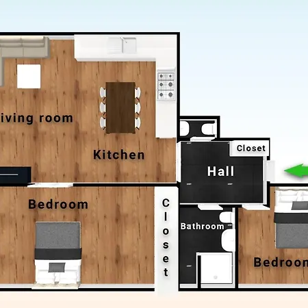 Nagydiofa Διαμέρισμα Βουδαπέστη